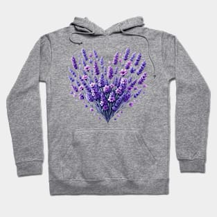 Heart Shaped Flowers Hoodie